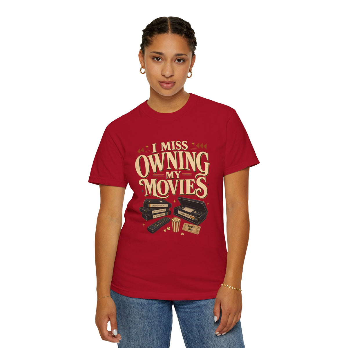 I Miss Owning My Movies Shirt, Vintage Movie Night T-Shirt, Retro VHS Tee, Physical Media Shirt, Film Lover Gift