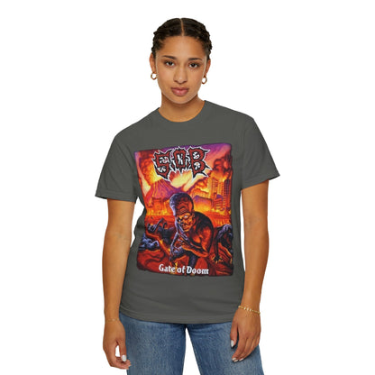 S.O.B Gate of Doom Album Artwork T-Shirt / Thrashcore Punk Band Tee