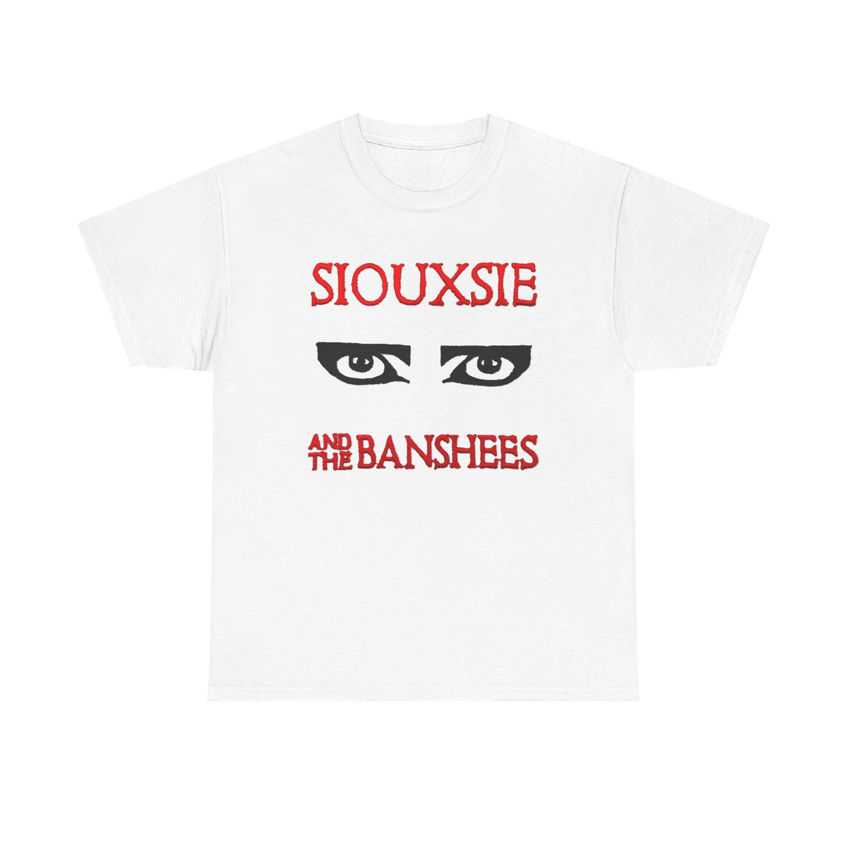 Siouxsie and the Banshees Eyes T-Shirt | Retro 80's Goth Band Tee