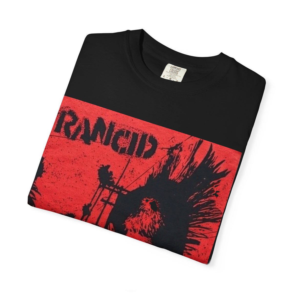 Rancid Band Indestructible Graphic T-Shirt | Black Music Merchandise - Punk Tee