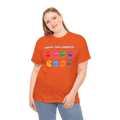 Pac-Man Ghosts Halloween Tee | Retro Arcade Halloween Shirt