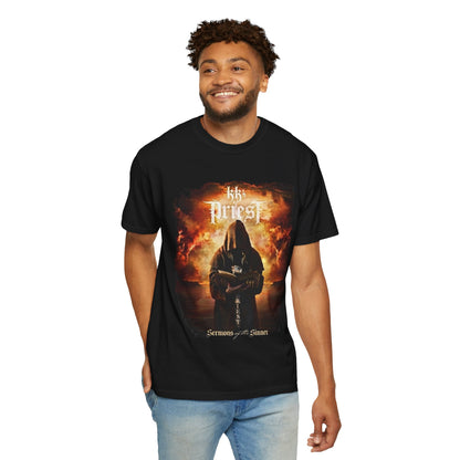 Camiseta con la portada del álbum de KK's Priest | Camiseta de la banda del álbum Sermons of the Sinner