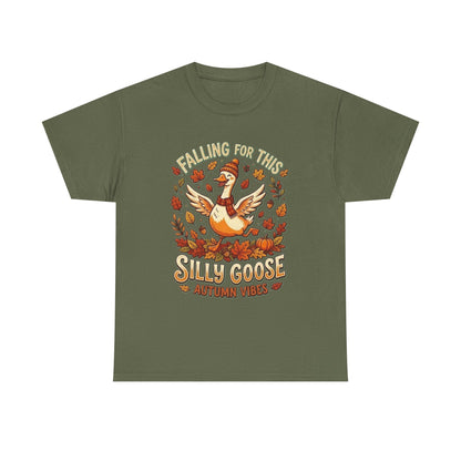 Camiseta de Otoño "Silly Goose" | Enamorada de esta temporada, Hojas de Acción de Gracias
