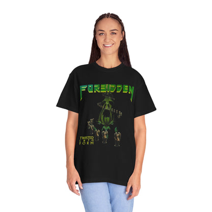 Forbidden Twisted Into Form Album Cover T-shirt | Heavy Metal Graphic Tee