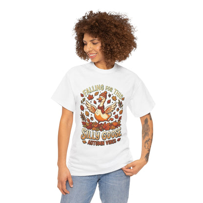 Camiseta de Otoño "Silly Goose" | Enamorada de esta temporada, Hojas de Acción de Gracias