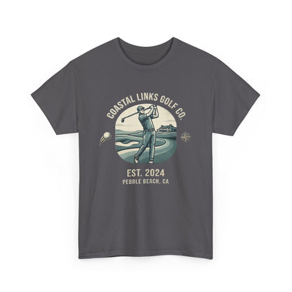 Coastal Links Golf Co logo T-Shirt | Pebble Beach est. 2024
