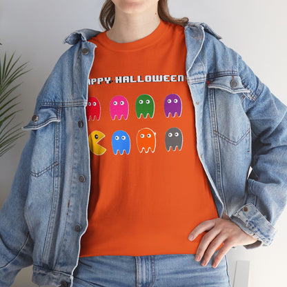 Pac-Man Ghosts Halloween Tee | Retro Arcade Halloween Shirt
