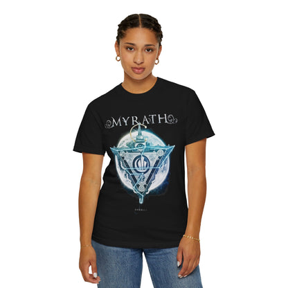 Myrath band logo T-Shirt | Shehili Album Artwork moon emblem metal band tee