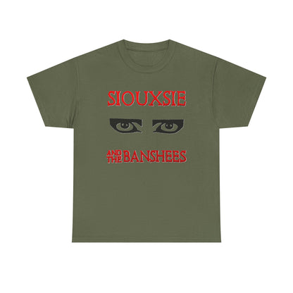 Siouxsie and the Banshees Eyes T-Shirt | Retro 80's Goth Band Tee