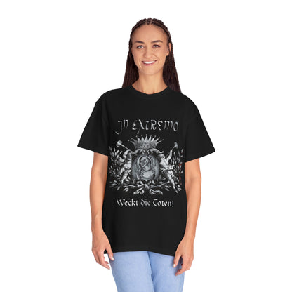Camiseta de la banda de folk metal In Extremo | Camiseta gótica con el diseño de Weckt Die Toten
