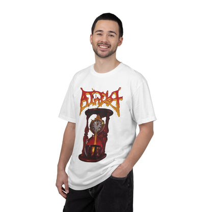Camiseta con el arte del álbum Piece of Time de Atheist | Camiseta gráfica de death metal de Florida con motivo de reloj