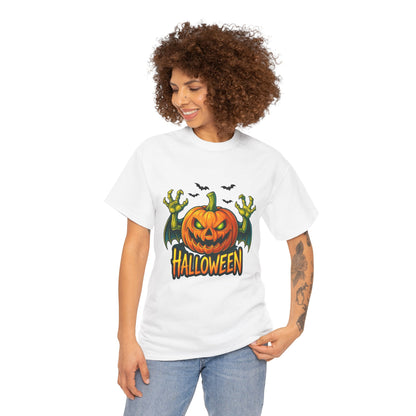 Jack-o'-Lantern Monster Pumpkin T-Shirt | Halloween Pumpkin Graphic Tee