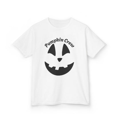 Pumpkin Crew Kids Tee | Jack-o'-Lantern Halloween Shirt