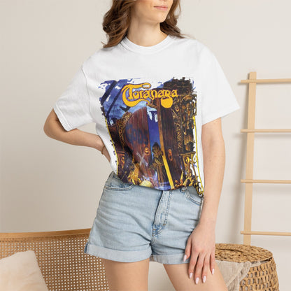 T-shirt à illustration de la pochette de l'album God's Gift de Toranaga | T-shirt graphique de la pochette d'album du groupe britannique de thrash metal