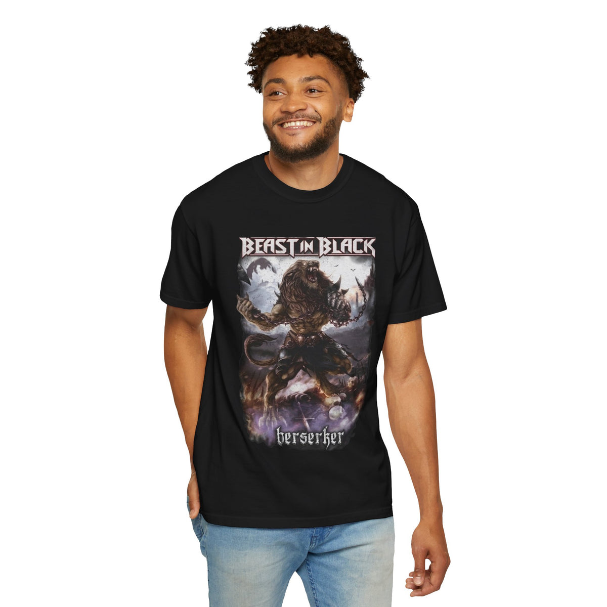 Beast in Black Berserker Band Artwork T-Shirt