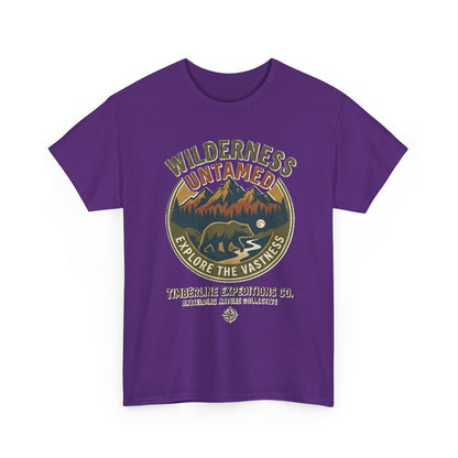 Wilderness Untamed Mountain Bear Graphic T-Shirt