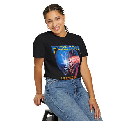 Forbidden Evil Album Artwork  T-shirt | Retro Thrash Metal Band Graphic Tee