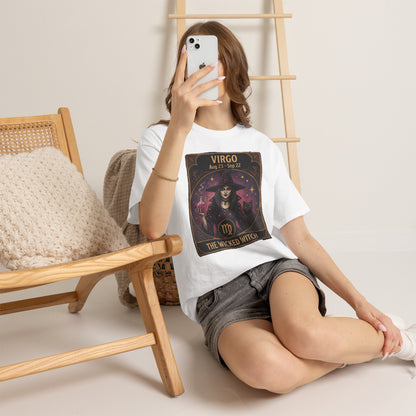 Camiseta Virgo Wicked Witch | Camiseta de Virgo de astrología del zodiaco de Halloween