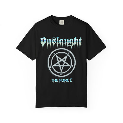 Onslaught The Force Artwork T-shirt | Pentagram Graphic logo band tee
