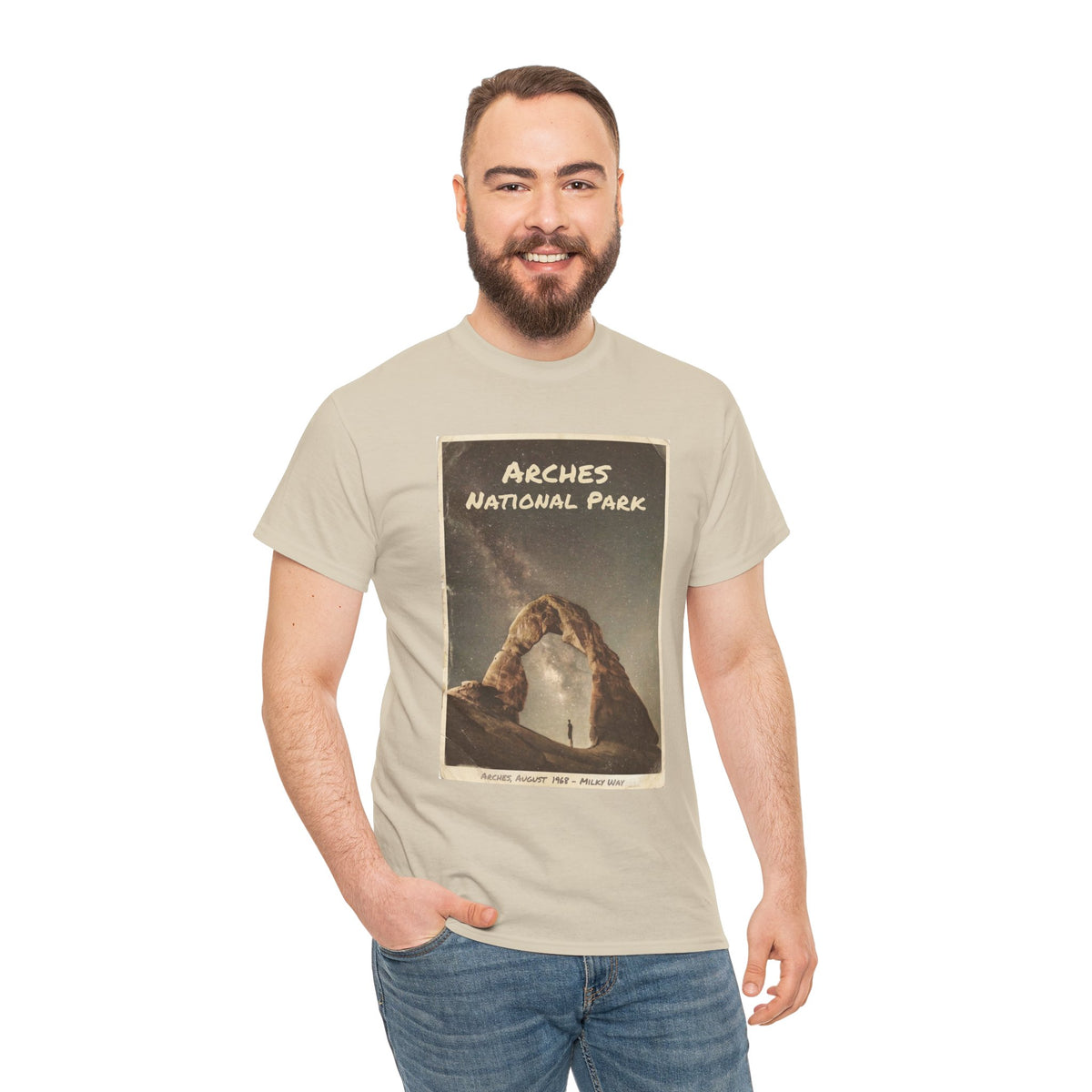 Arches National Park Vintage Poster T-Shirt |Utah Scenic Travel Tee