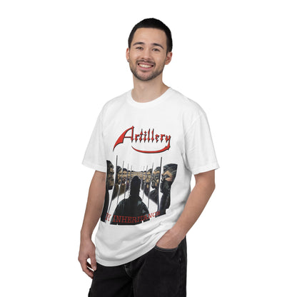 T-shirt avec la pochette de l'album By Inheritance d'Artillery | t-shirt vintage de groupe de thrash metal old school