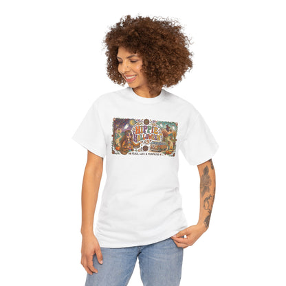T-shirt graphique psychédélique nature hippie / T-shirt Halloween hippie