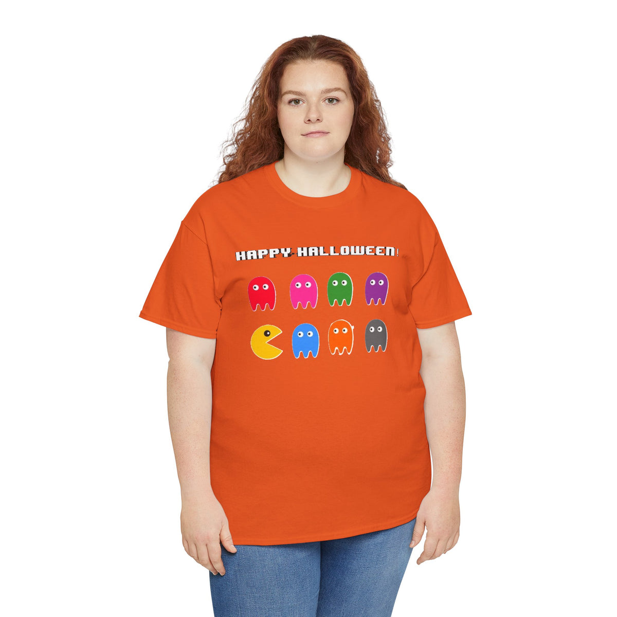 Pac-Man Ghosts Halloween Tee | Retro Arcade Halloween Shirt
