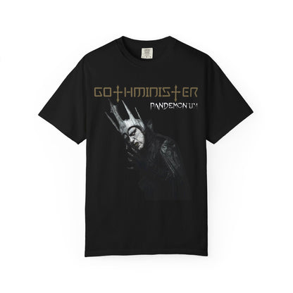 Camiseta gráfica Pandemonium de Gothminister | Obra de arte gótica de terror oscuro