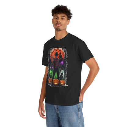 Camiseta de pesadilla de calabaza de Freddy Krueger | Camiseta de terror de Halloween