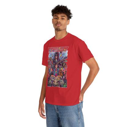 80s Retro TV & Movies Style Collage Unisex Tee