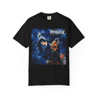 Warlock Triumph & Agony Artwork T-Shirt | Classic German Heavy Metal - Doro Pesch