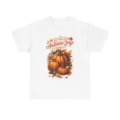 Autumn Joy Pumpkins T-Shirt | Fall Pumpkin Illustration
