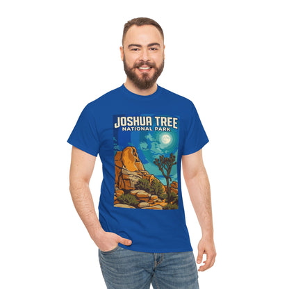 Camiseta de póster del Parque Nacional Joshua Tree, California | Camiseta de naturaleza del Parque Nacional de California