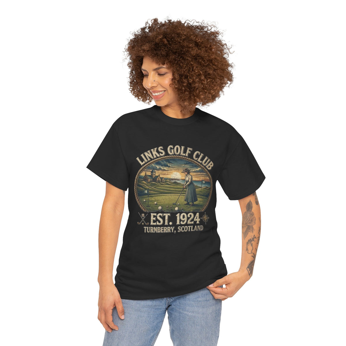 Links Golf Club EST. 1924 T-Shirt | Turnberry Scotland golf design