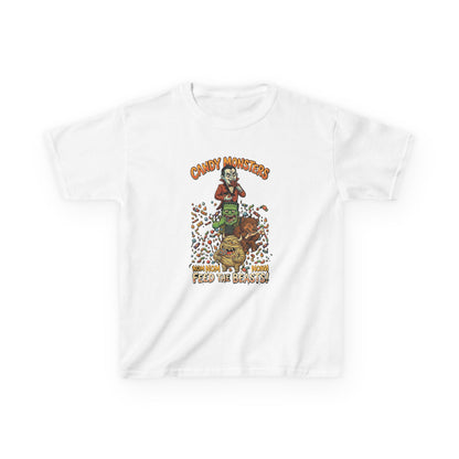 Candy Monster Kids Tee | Trick or Treat Halloween Graphic