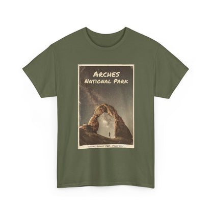 Arches National Park Vintage Poster T-Shirt |Utah Scenic Travel Tee