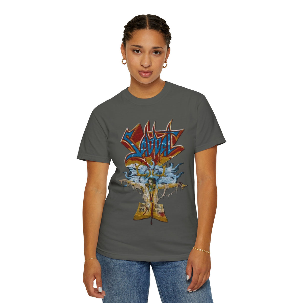 Camiseta gráfica Sabbat A History of a Time to Come | Camiseta vintage de banda de heavy metal británico