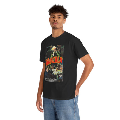 Dracula Vintage Movie Poster Tee | Classic Horror Vampire Graphic