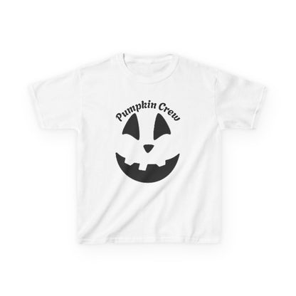 Pumpkin Crew Kids Tee | Jack-o'-Lantern Halloween Shirt