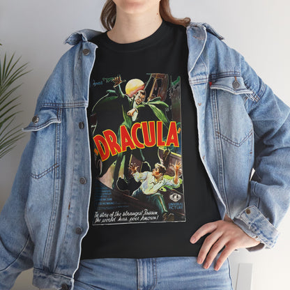 Dracula Vintage Movie Poster Tee | Classic Horror Vampire Graphic