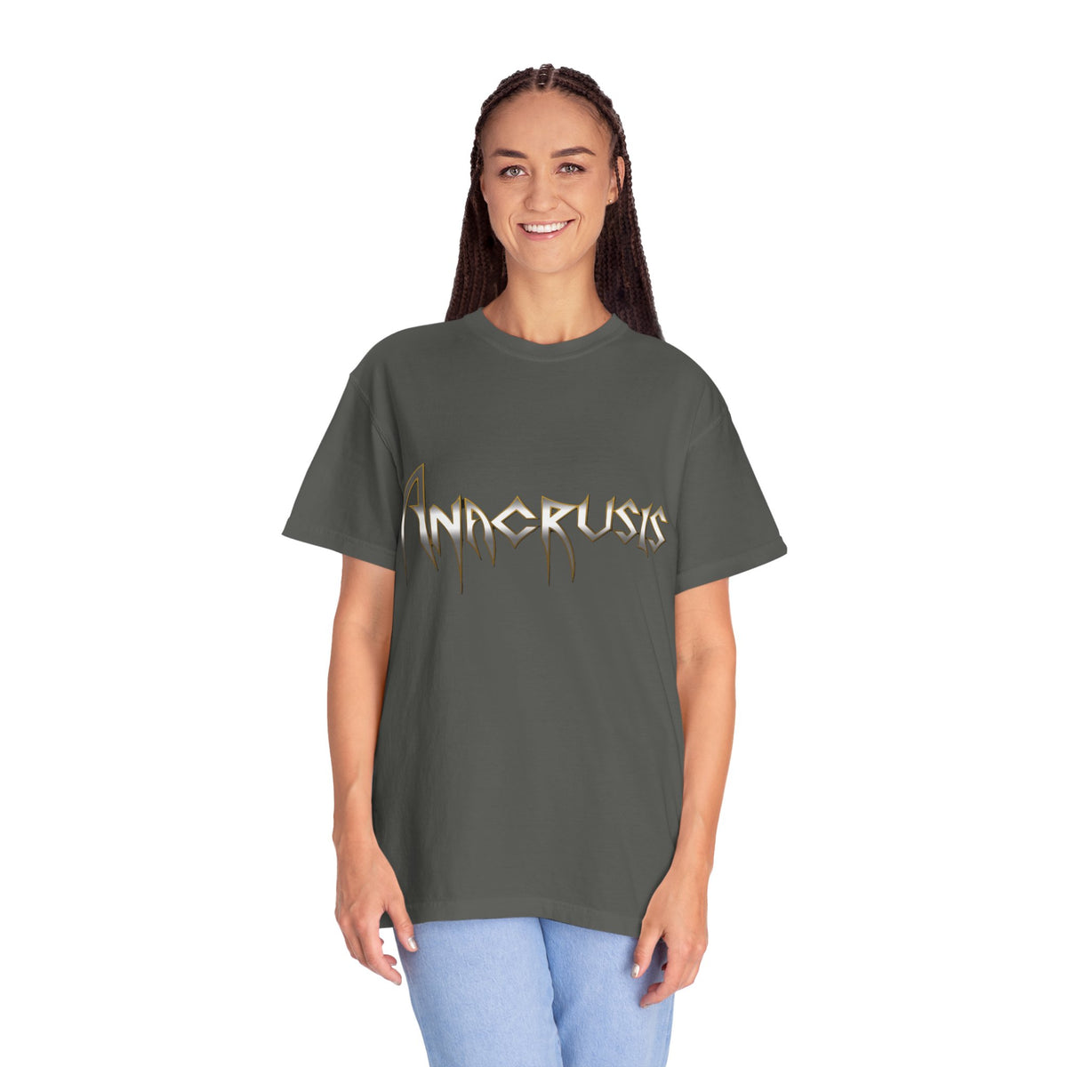 T-shirt de groupe de thrash metal progressif avec logo Anacrusis | T-shirt rock avec logo de groupe de metal