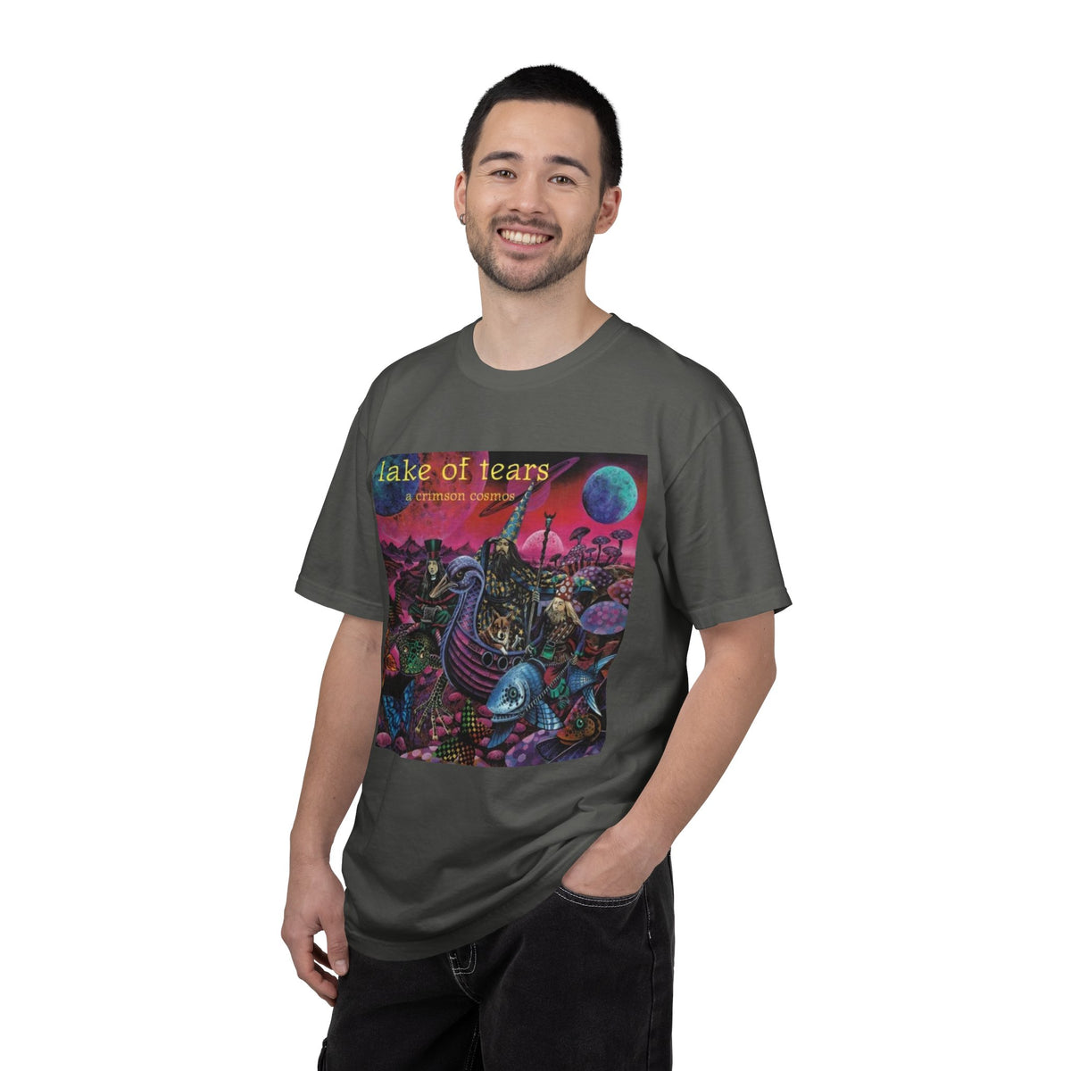 Camiseta con arte del álbum de Lake of Tears | ilustración de fantasía psicodélica
