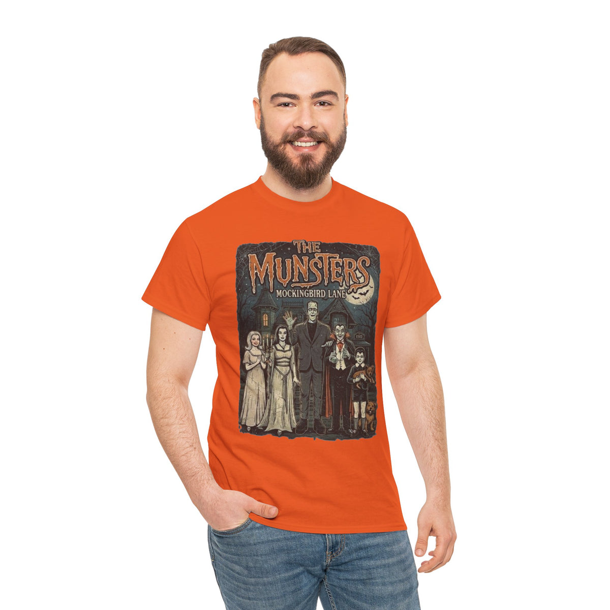 The Munsters Mockingbird Lane T-Shirt | Vintage TV Horror Family Shirt