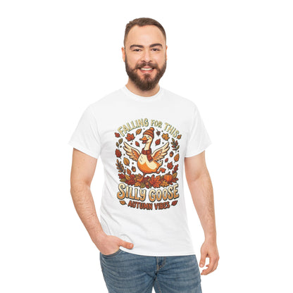 Camiseta de Otoño "Silly Goose" | Enamorada de esta temporada, Hojas de Acción de Gracias