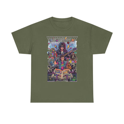 80s Retro TV & Movies Style Collage Unisex Tee
