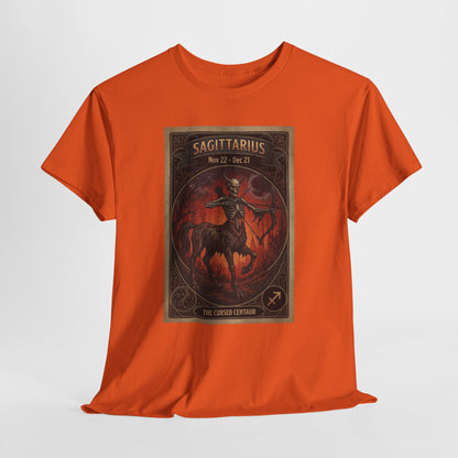 T-shirt illustration Archer du Sagittaire | Chemise horoscope centaure signe du zodiaque Halloween