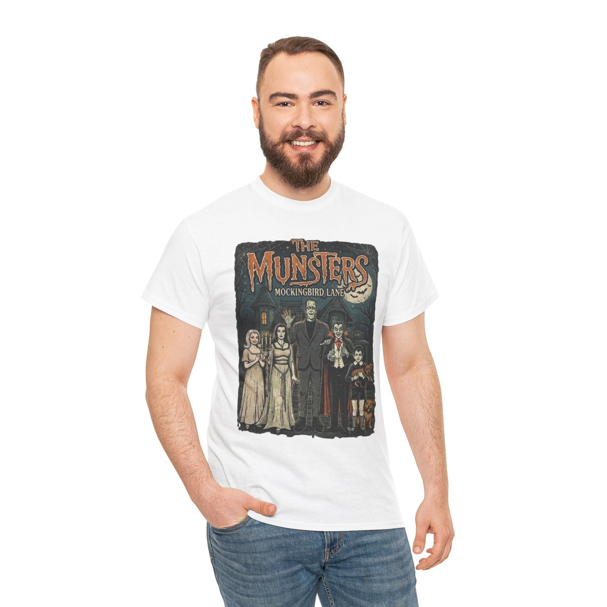 The Munsters Mockingbird Lane T-Shirt | Vintage TV Horror Family Shirt