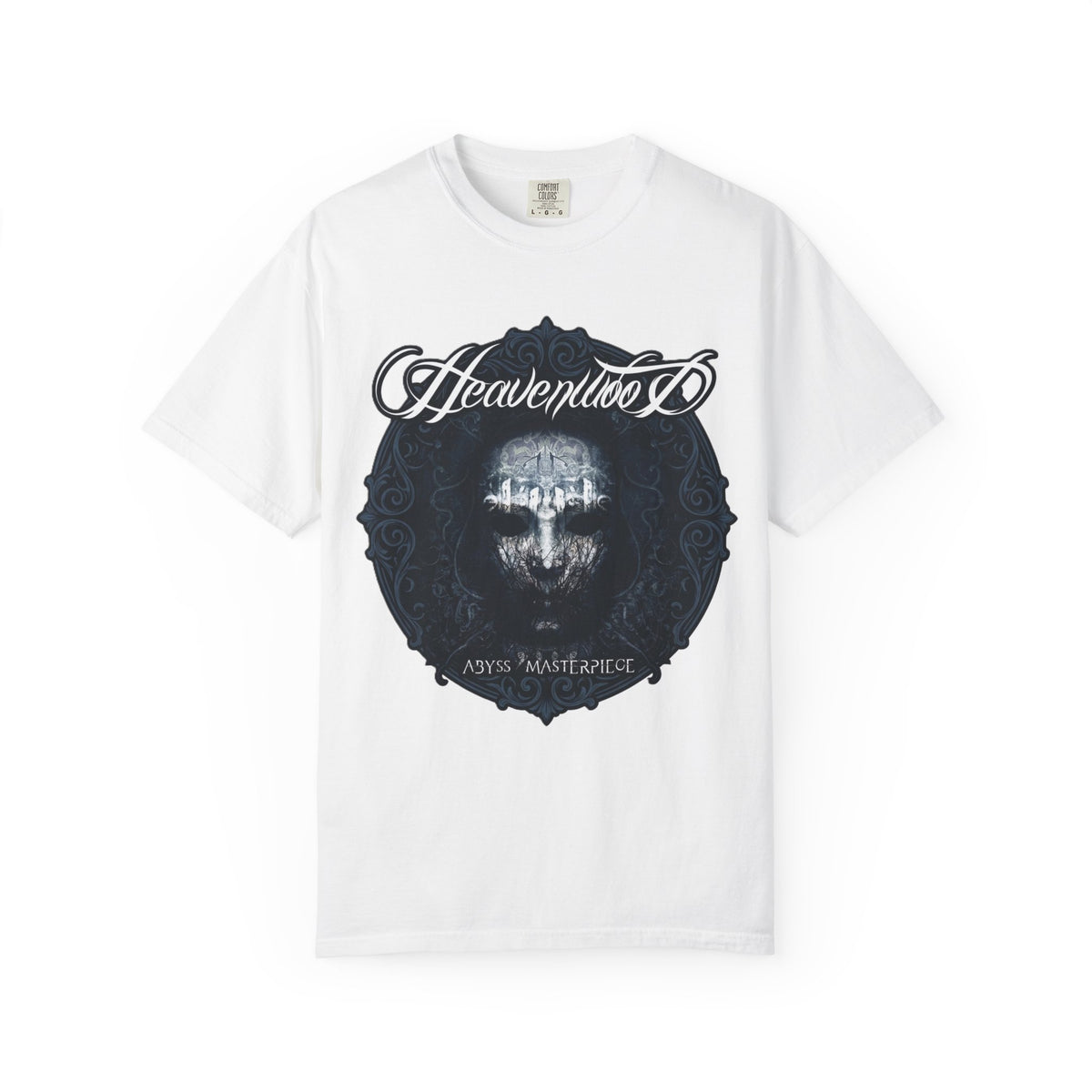 T-shirt avec pochette d'album « Masterpiece » de Heavenwood Abyss / T-shirt de groupe de metal gothique portugais