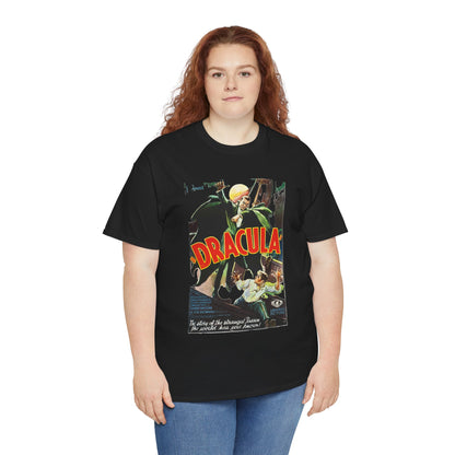 Dracula Vintage Movie Poster Tee | Classic Horror Vampire Graphic