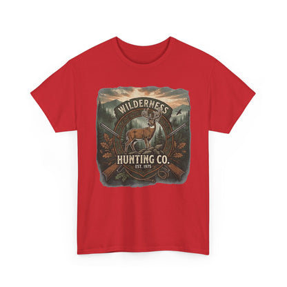 Wilderness Hunting Co. deer graphic Tee | vintage outdoors hunter shirt